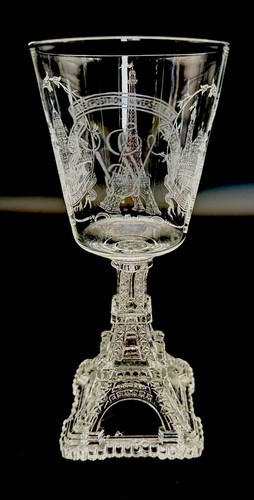 Verre tour eiffel souvenir - verre,