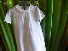 beautiful baptismal dress, baby doll, antique fabrics, lined, craft + GARDEN