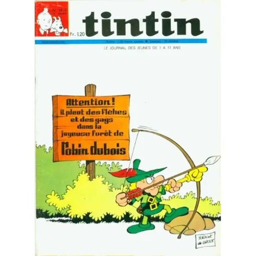 Hebdomadaire tintin 21e année - tintin,