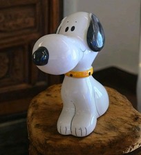 VINTAGE 1968 UNITED FEATURE SYNDICATED CERAMIC SNOOPY BANK ITALY VERY RARE
