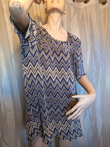 Tee shirt bleu damart réf - tee,