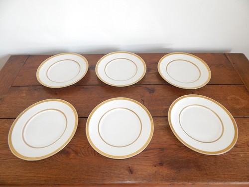 Anciennes assiettes plates - assiettes,