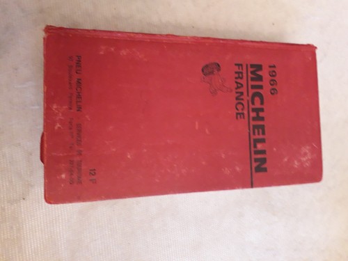 Guide rouge michelin 1966 - rouge,