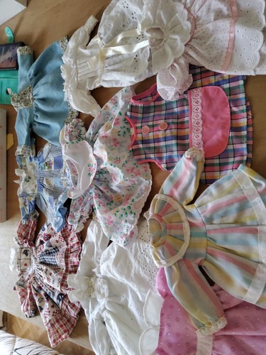 Lot robes poupées - 10, de