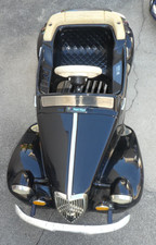 VOITURE A PEDALE CITROEN TRACTION CABRIOLET TOYS TOYS complète VOIR LES PHOTOS