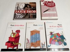 Lot de 5 livres sur Paris