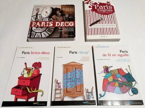 Lot livres sur paris - livres,