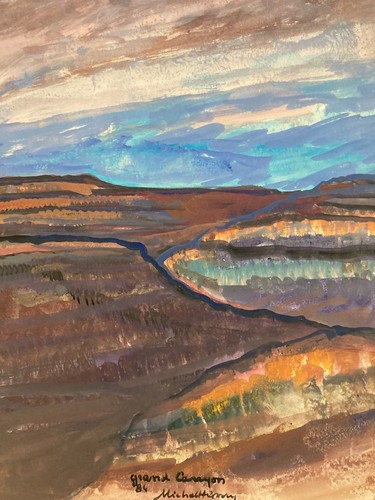 Peinture ciel michel - peinture, henry
