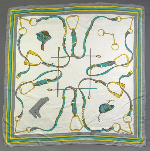 Magnifique foulard vintage - magnifique, "