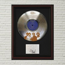 CCR - Fortunate Son Silver LP Framed Signature Card Display