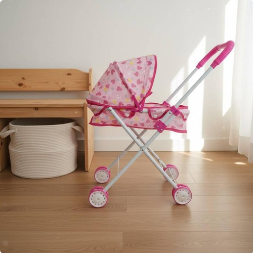 Poussette pliante pour poupée