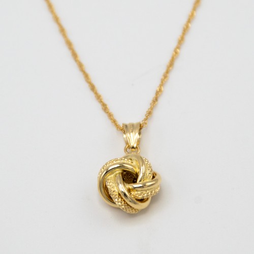 Collier jaune 18 - or, carats