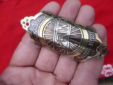 Ancienne Plaque  de Vélo