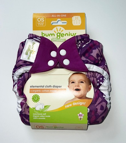 Bumgenius patch organic purple - bumgenius,