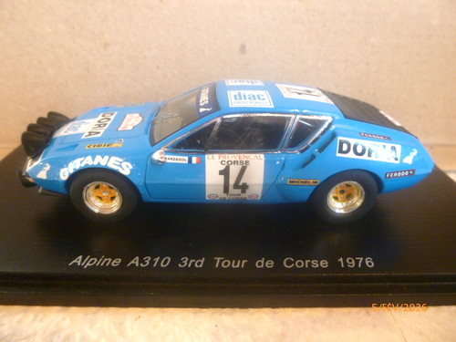 Alpine a310 tour - alpine, corse