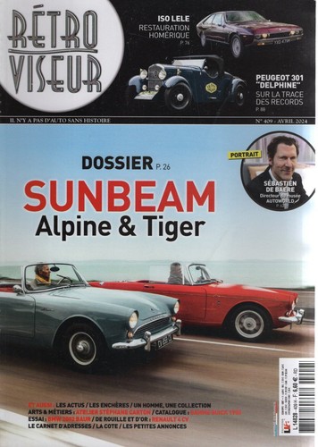 Retroviseur 409 sunbeam - retroviseur,