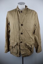 Timberland Veste Homme Tg Xl Jacket Casual Vintage Beige Coton