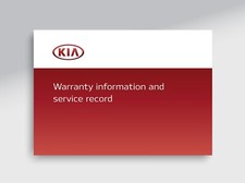 Kia Niro Service History Book Blank For All Model