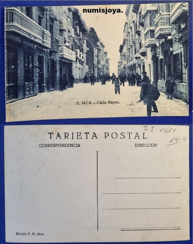 Carte postale jaca - carte, huesca
