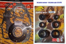 Pochette de Joints moteur Complète et joints spis  YAMAHA 125 DTR / DTRE 125