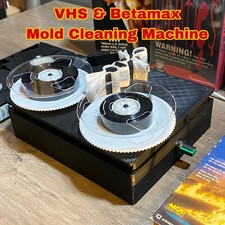 Tape Saver VHS & Betamax Mold Removing System Cassette Tape Cleaning Machine V1