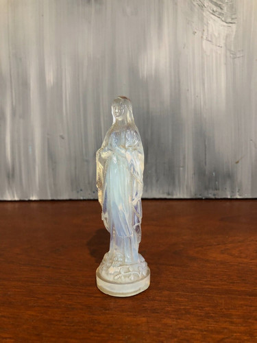 Statuette verre opalescent - verre,
