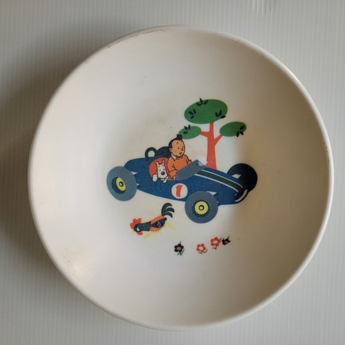 Assiette tintin milou - tintin,