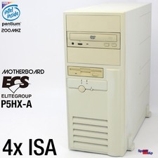 4x ISA SLOT ECS P5HX-A Pentium