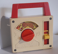 ancien jouet radio Fisher Price 1981 Alouette