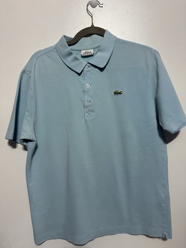 Polo lacoste bleu taille en - m,
