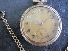 MP5 Gold Plated Pocket Watch