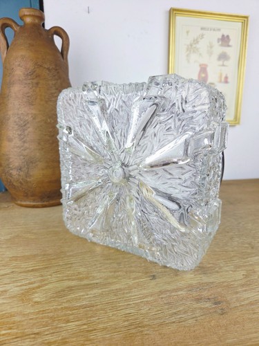 Plafonnier applique verre