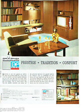 ADVERTISEMENT ADVERTISING 046 1966 DF furniture library bar secretaries