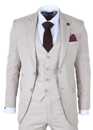 Costume pour homme - crème, 3