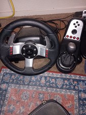Logitech G27 Force Feedback Racing Wheel And Shifter - With Upgraded Power Suppy