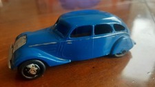 dinky Peugeot 402 model with floor