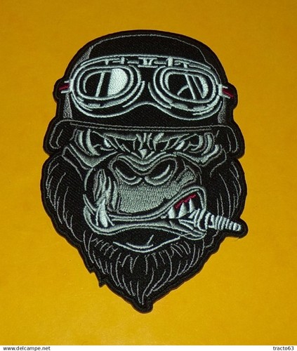 Tissu patch biker - :, gorille