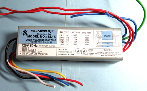 Sunpark fluorescent electronic - fluorescent,