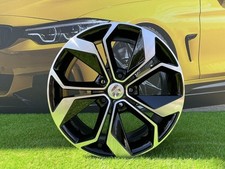 4x 17 " 5x114.3 Renault Traffic Captur Style Black Polished Wheels : Pour Megane
