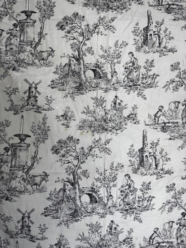 Tissu dessus lit - lit, romanex
