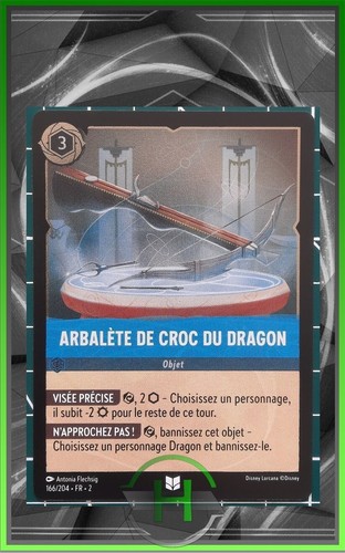 Arbalète croc dragon - arbalète,
