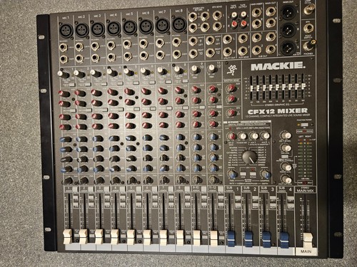 Mackie cfx12 channel mixer - mackie,