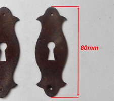 8 cm, old iron key entrance, lock, key, door, furniture, plate