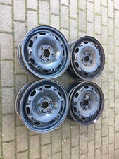 Vw Polo, Golf IV - Skoda Fabia, Seat Ibiza - 4x Jantes en Acier 15'' 5x100mm