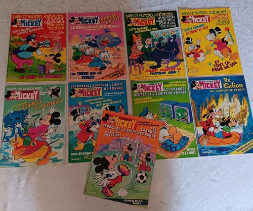 Journal mickey lot - de,