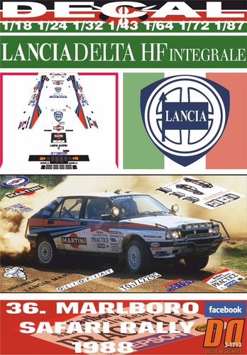 Decal lancia delta integrale - lancia,