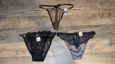 Lot 3 Culottes/Strings En
