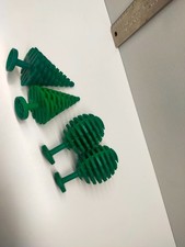 Lego lot de 4 Arbres  Sapins