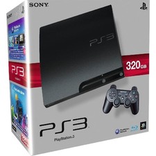 Console Sony Playstation 3 Ps3 Slim 320go avec une manette