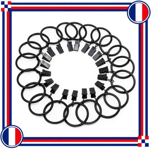 Anneaux rideau avec - anneaux,